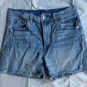 GAP Women's high rise cutoff 4” Jean Shorts